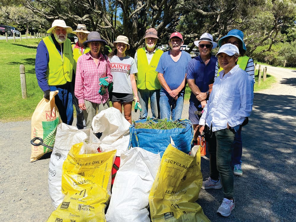 Red Rocks crew clean up post image