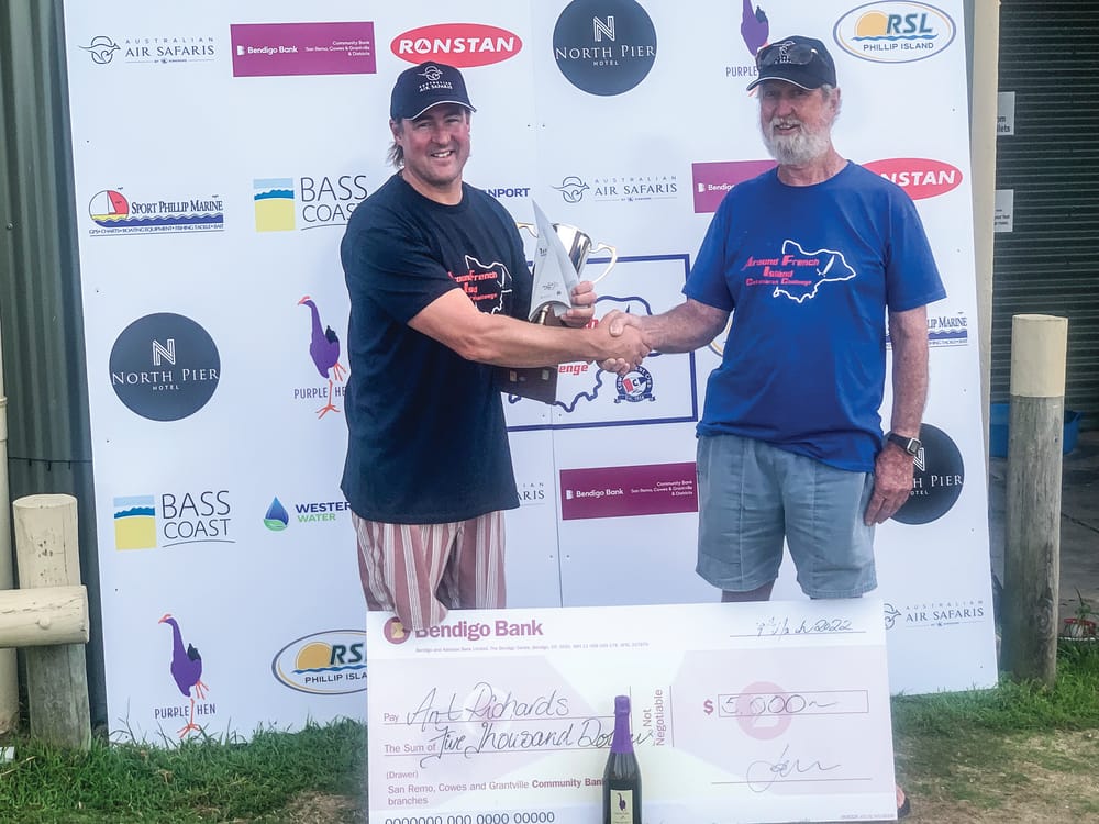 Catamaran race run and won post image