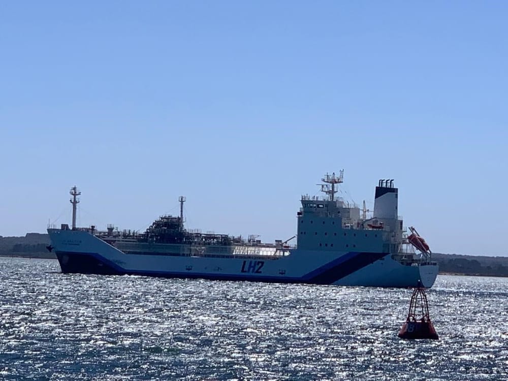 World first ship arrives in the bay post image