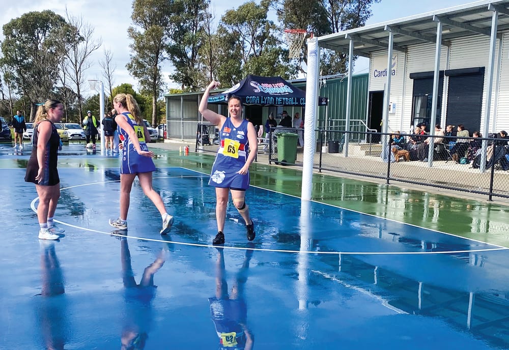 Sarah plays her final game post image