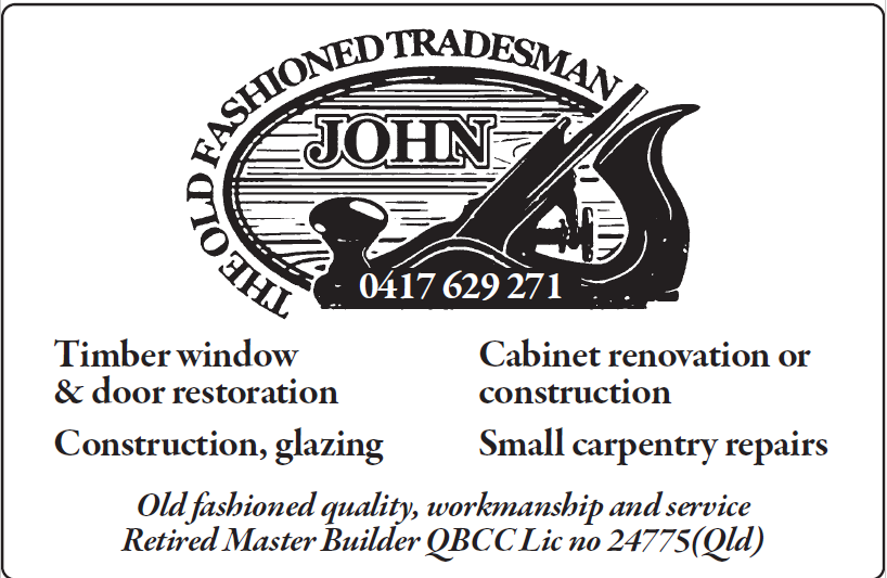 The Old Fashioned Tradesman John post image