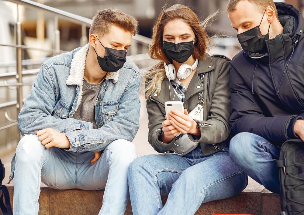 Keep your distance and check in post image