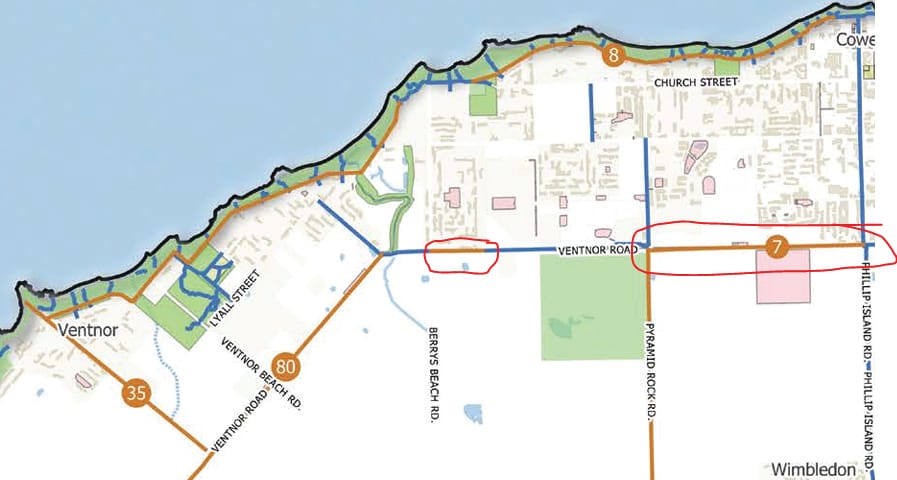 Ventnor Road gets pathway funding post image
