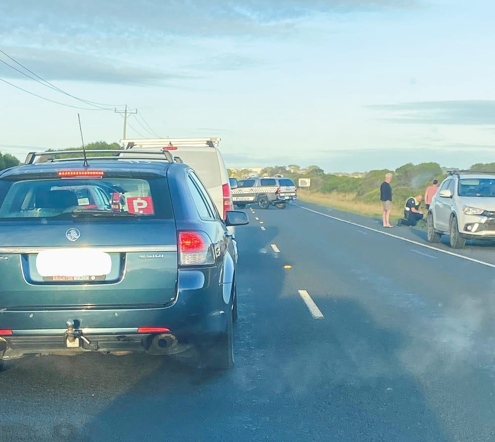 Cyclists hit at Surf Beach post image