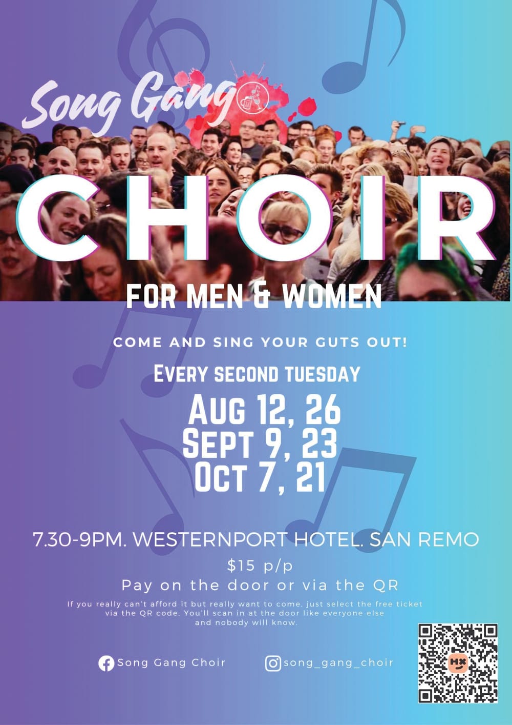 Song Gang gets going post image