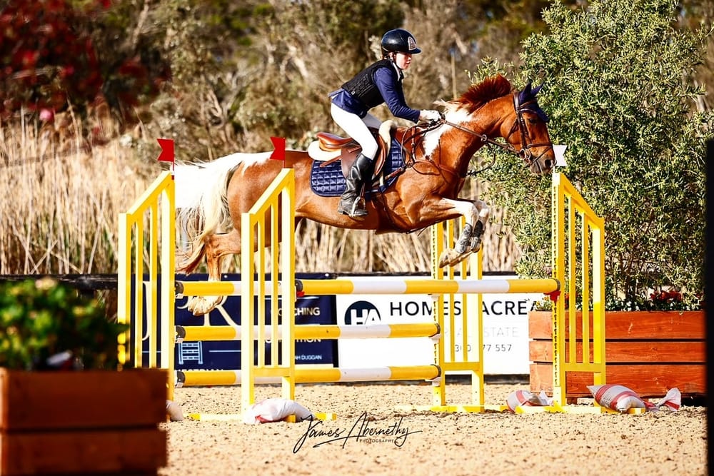 Olivia third at the 2022 Australian Jumping Championships post image