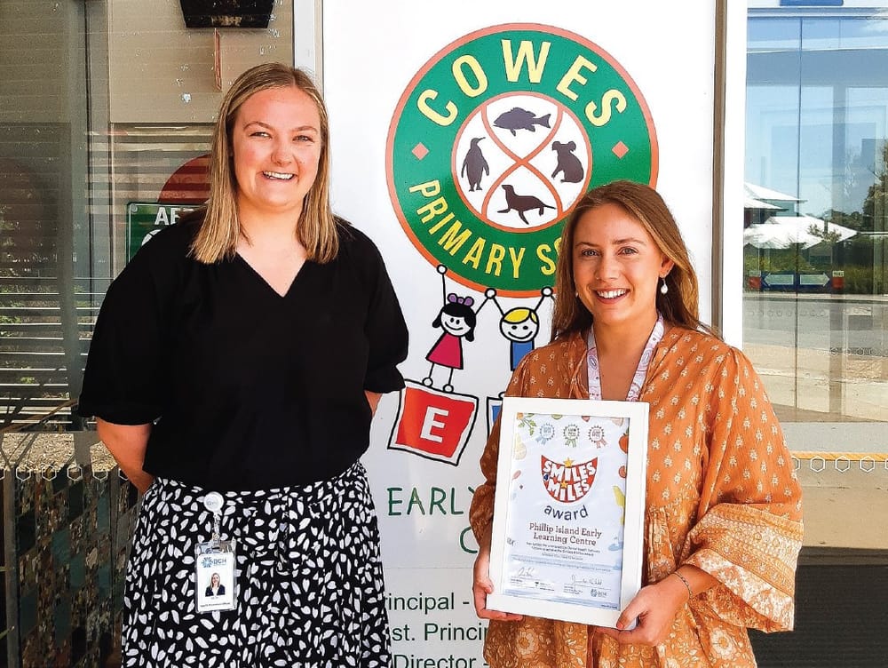 Gold star for bright smiles post image