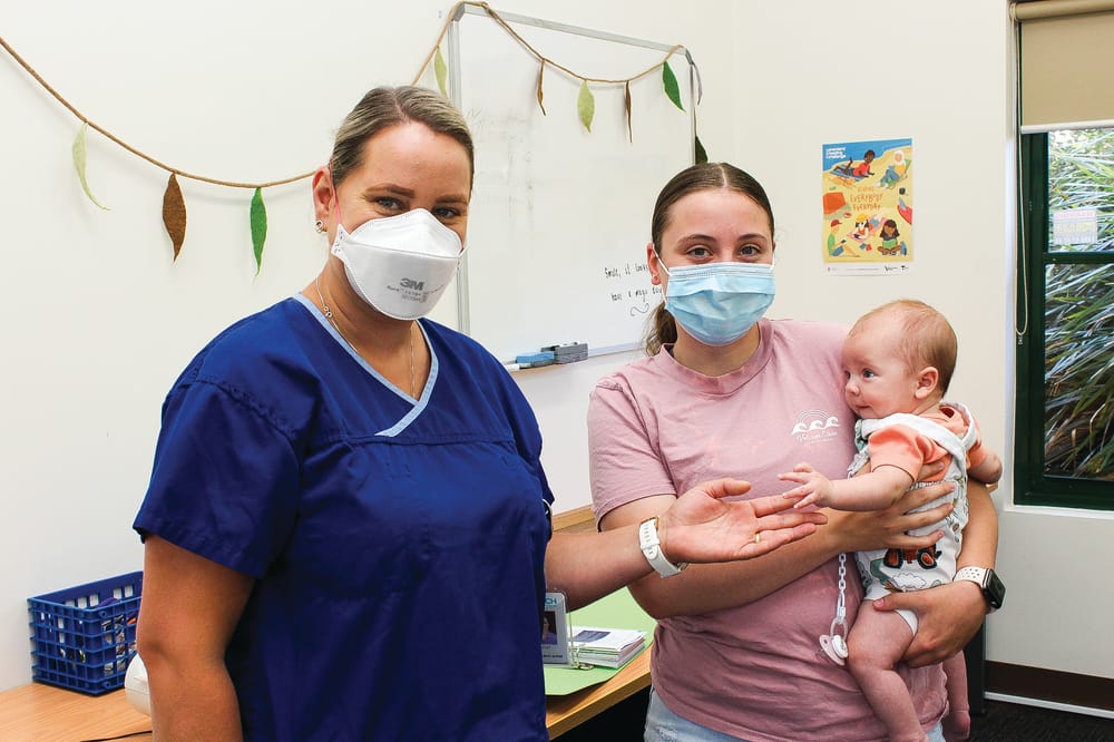 Parents and babies health checks move to new location post image