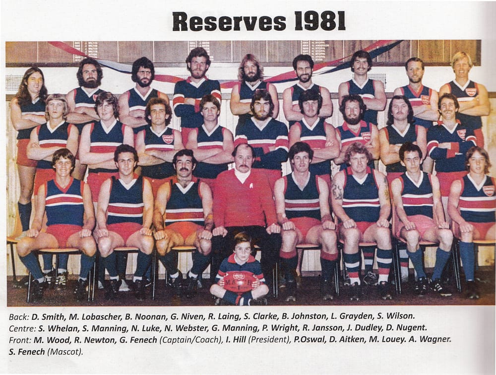 Past footy glories celebration post image