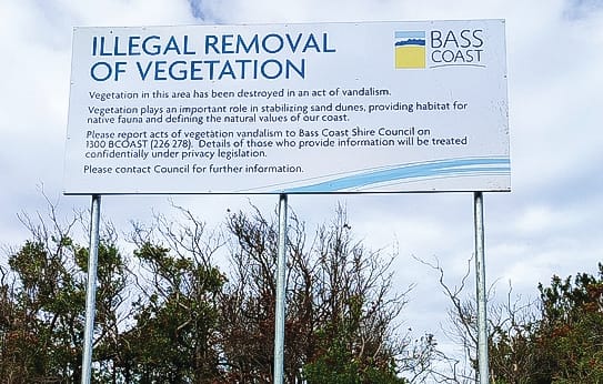 Foreshore under attack post image