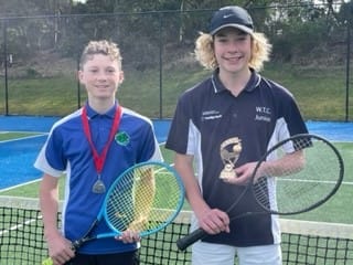 Korrine and District junior tennis finals post image