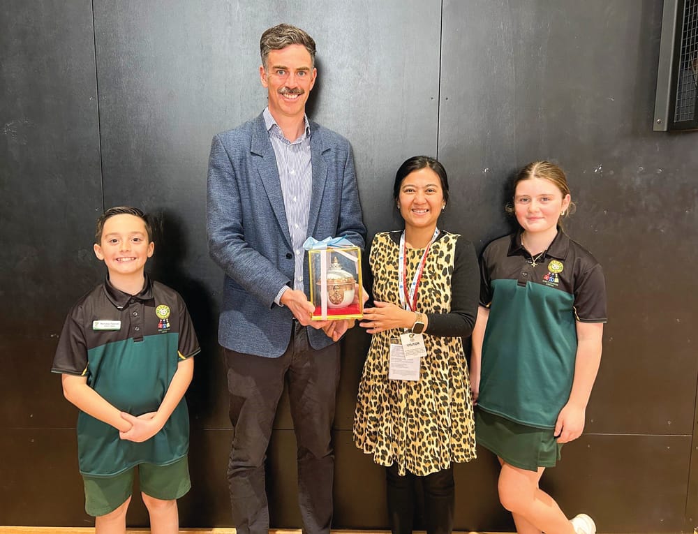 Thailand comes to the island in school exchange visit post image