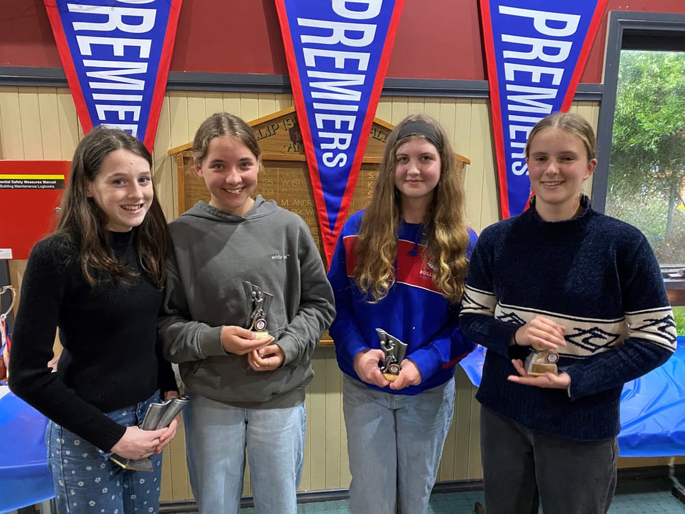 U15s Netballers - PIFNC presentation evening post image