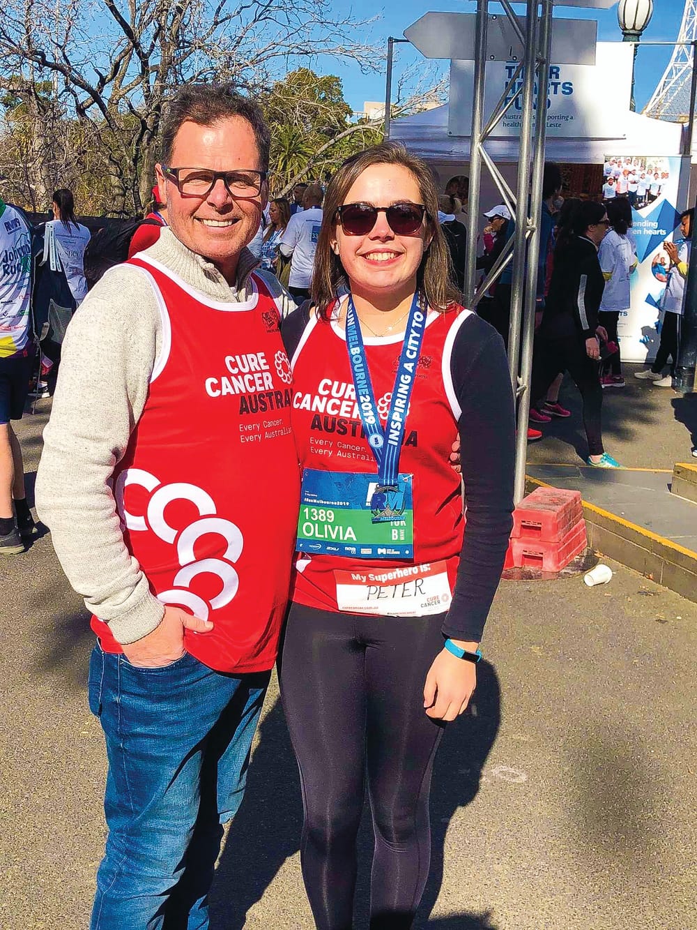 Olivia’s virtual run post image