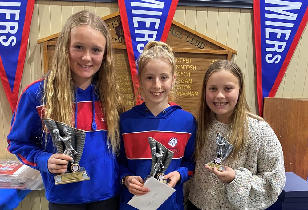 U11 Netballers - Phillip Island Football Netball Club presentation evening post image