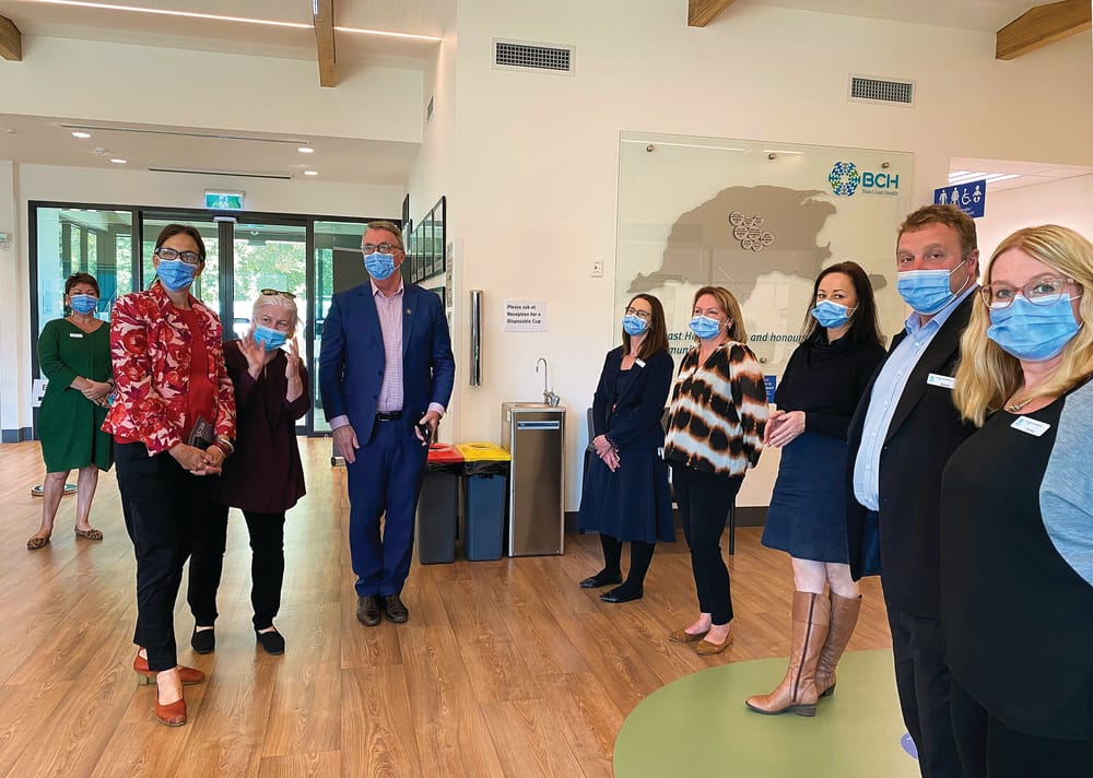 Health Minister visits Health Hub post image