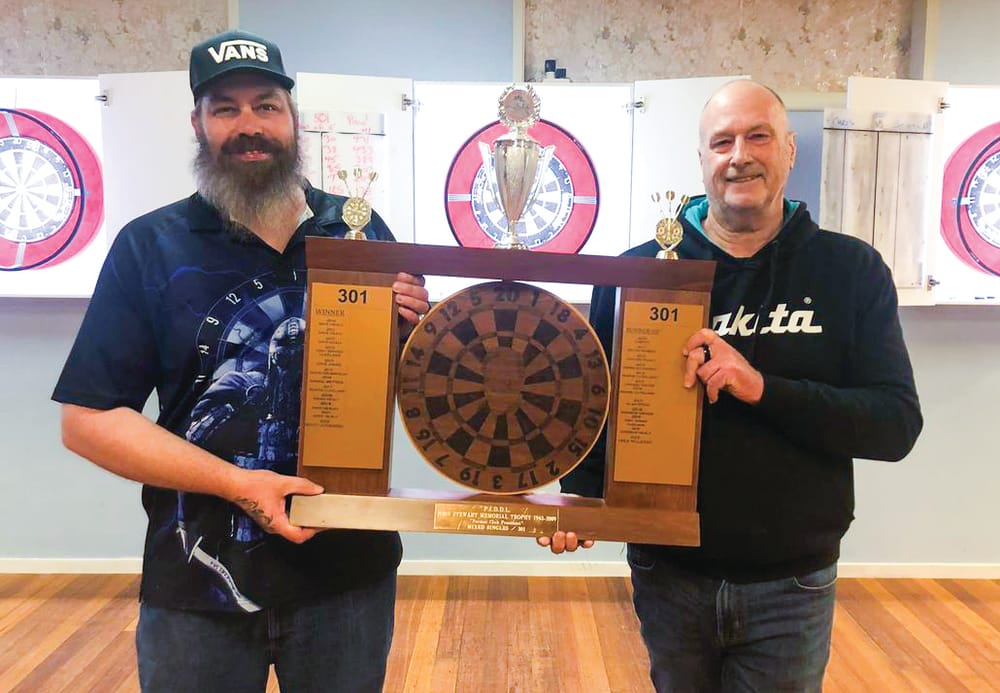 Phillip Island and Districts Dart League singles tournament post image