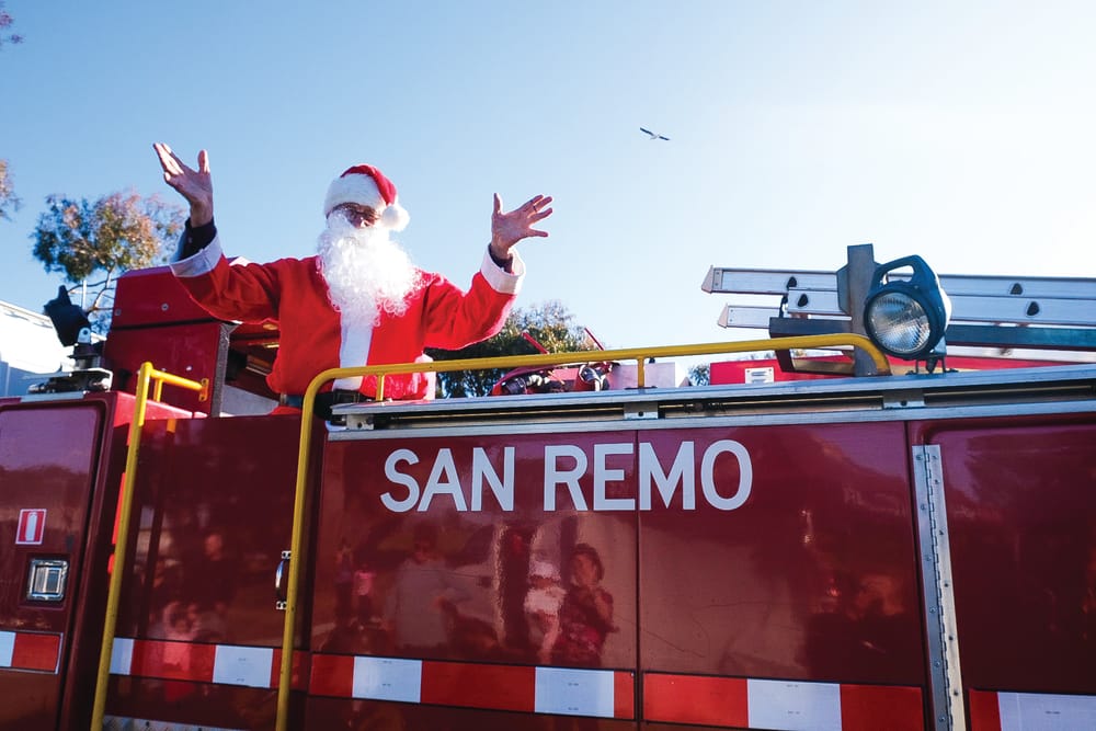 San Remo's festive celebration post image