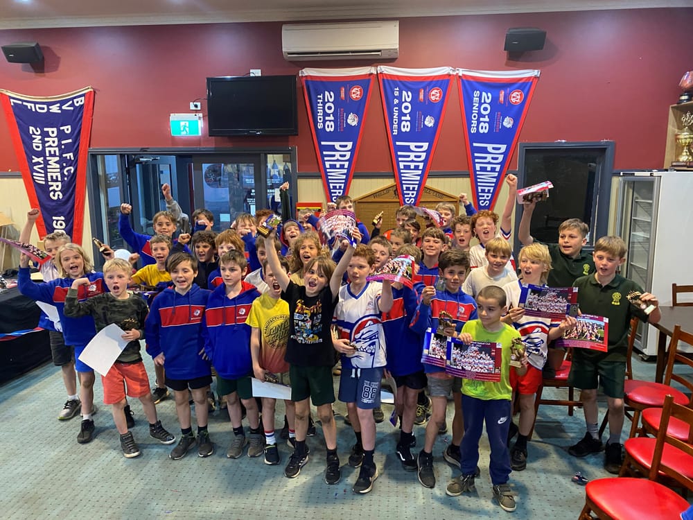 Junior footy - Phillip Island Football Netball Club presentation evening post image