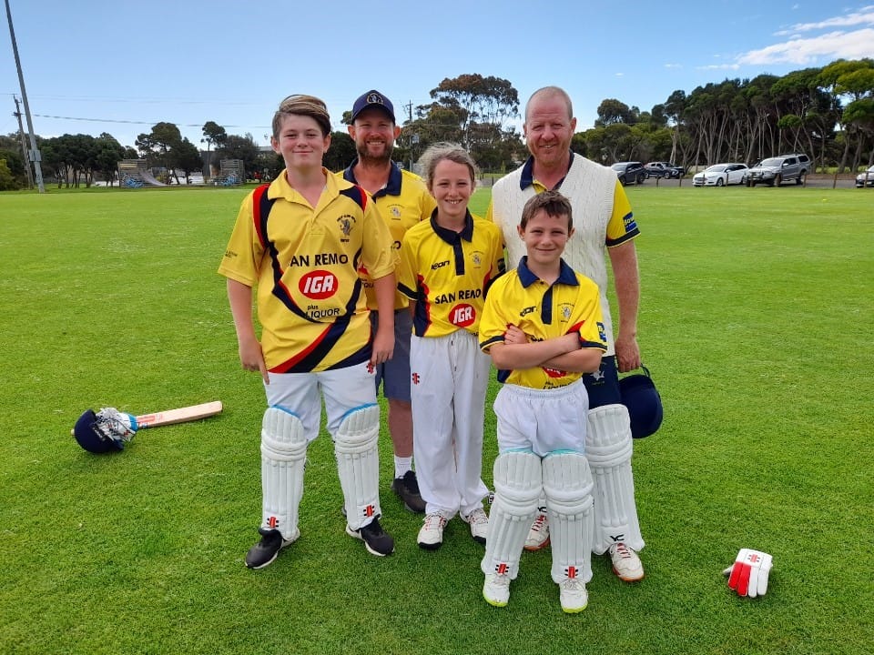Junior cricketers step it up post image