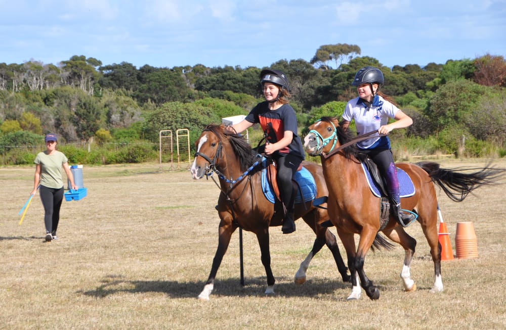 The National Mounted Games held their annual training camp at the Phillip Island Pony Club post image