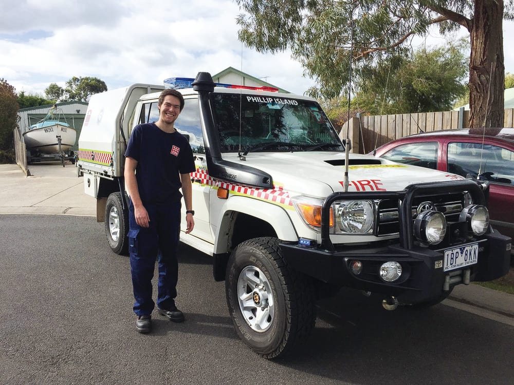 CFA volunteers take on toughest climb post image