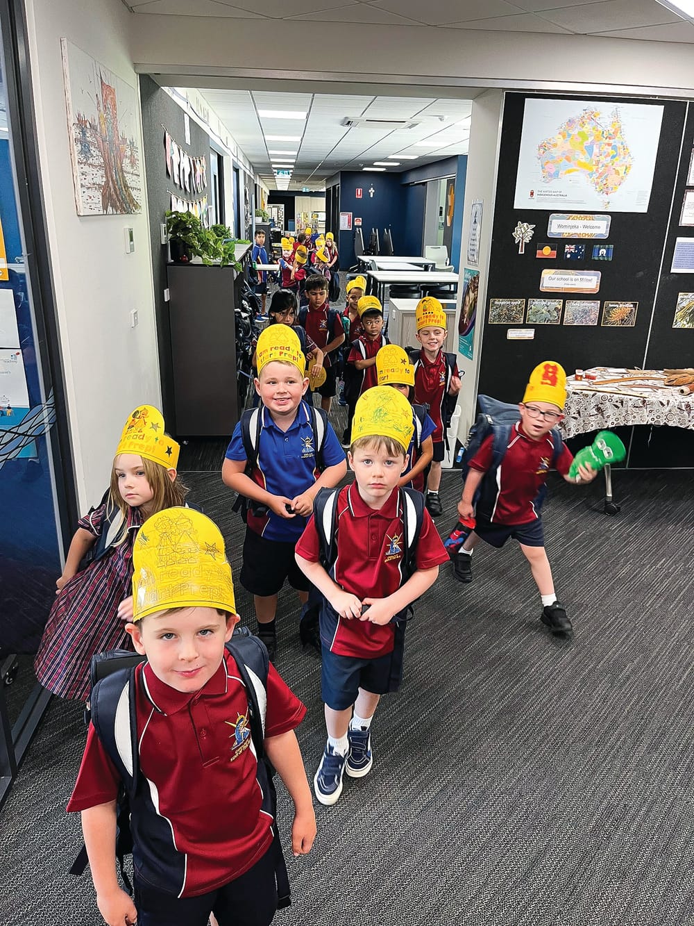 Students welcomed back post image