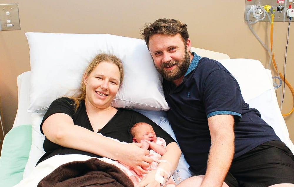 First baby of the year post image