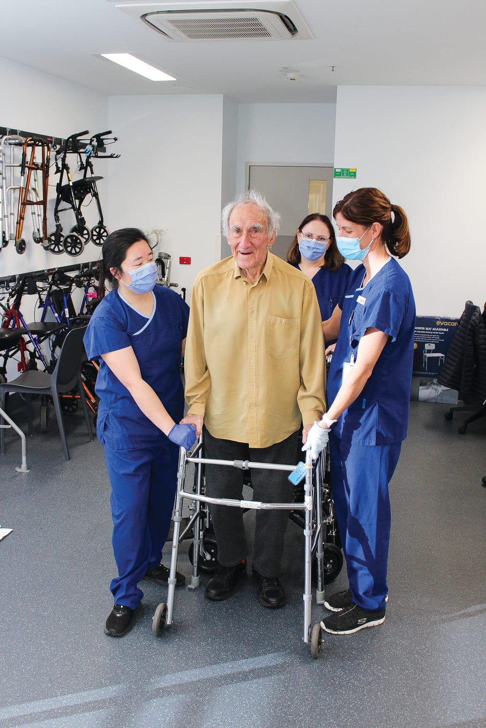 Physios helping patients recover post image