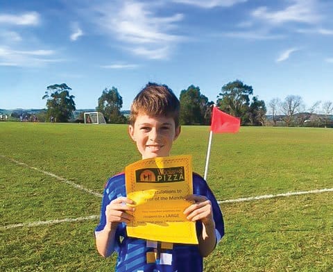 Junior soccer post image