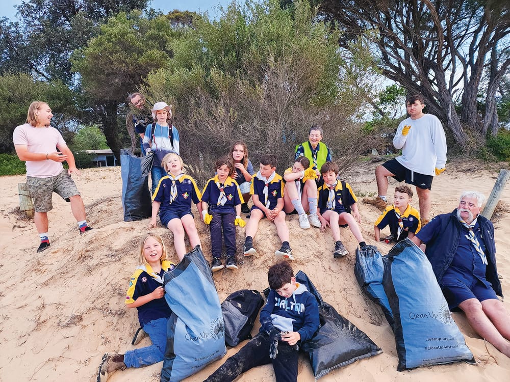 Cubs and Scouts Clean Up Australia Day event post image