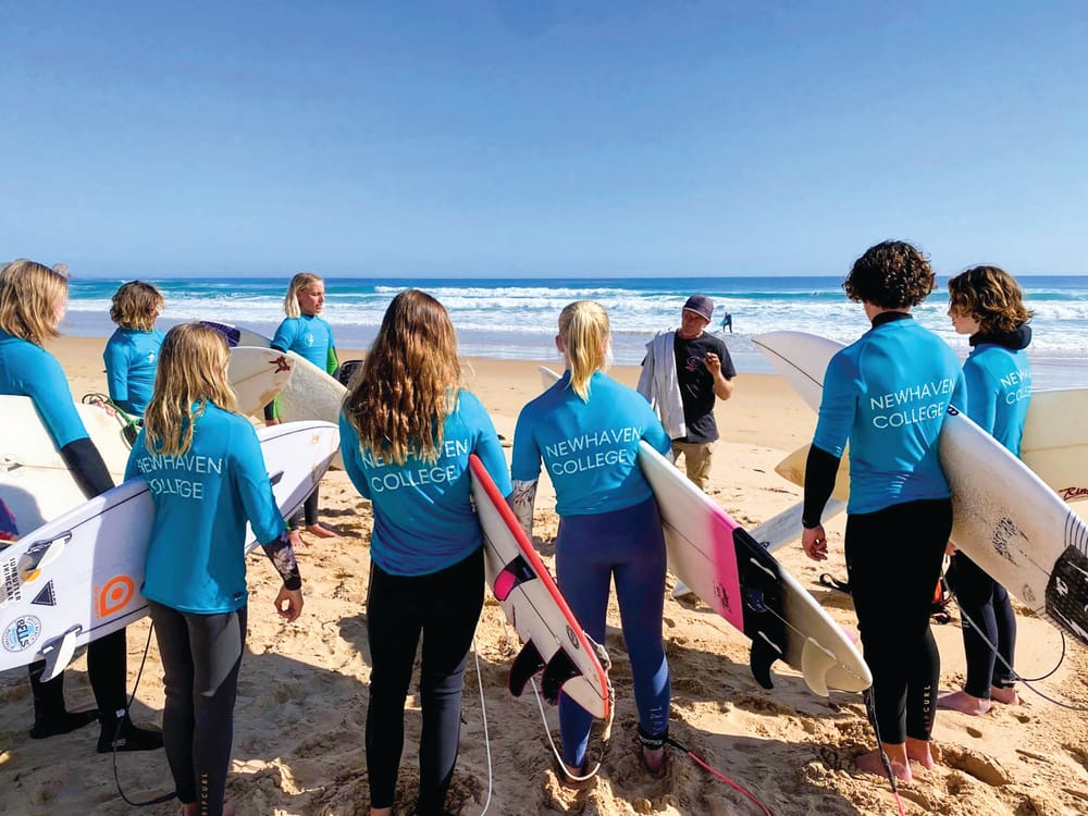 Newhaven College's surf academy continues post image