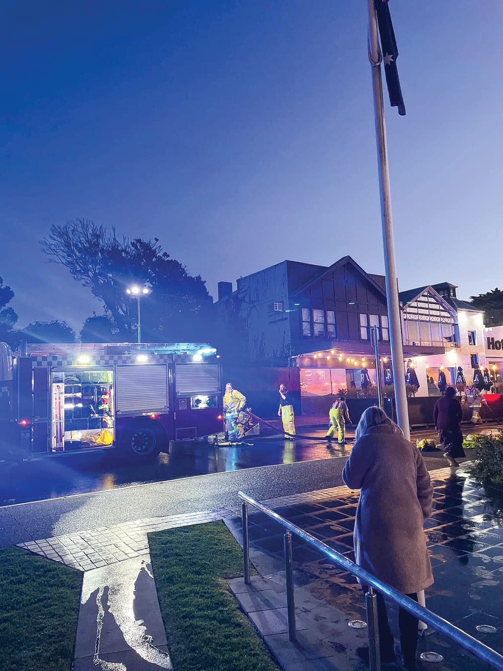 Deliberate fire lit metres from LPG tanks post image