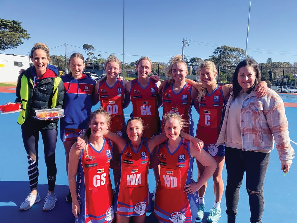 D grade netballers post image