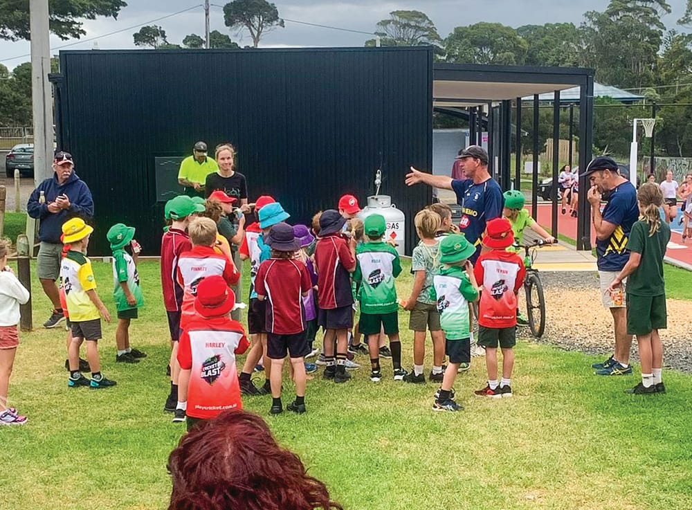 Woolworths Blasters Cricket program post image