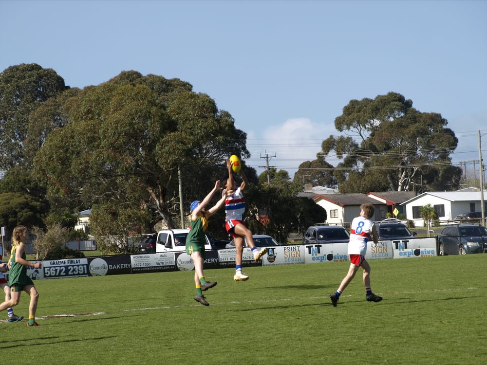 U 14 Blue go down with a fight post image