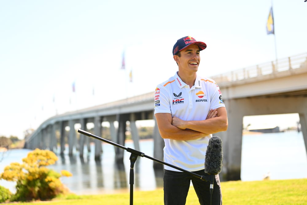 Marc Marquez leads the GP home post image