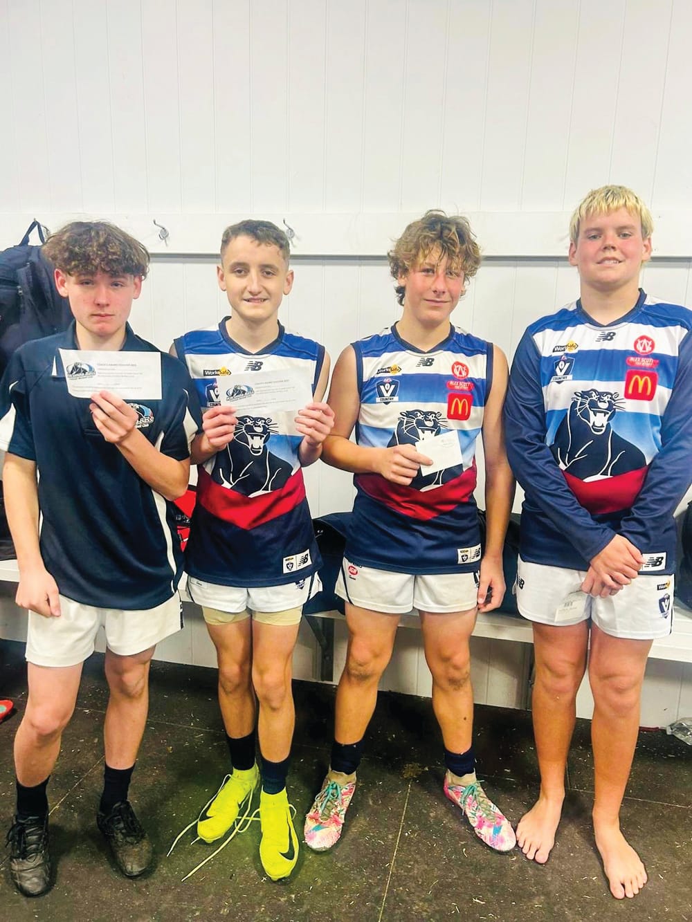 Tough tussle against Inverloch for KB juniors post image