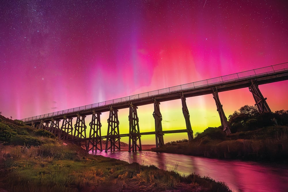 A stunning nighttime display post image