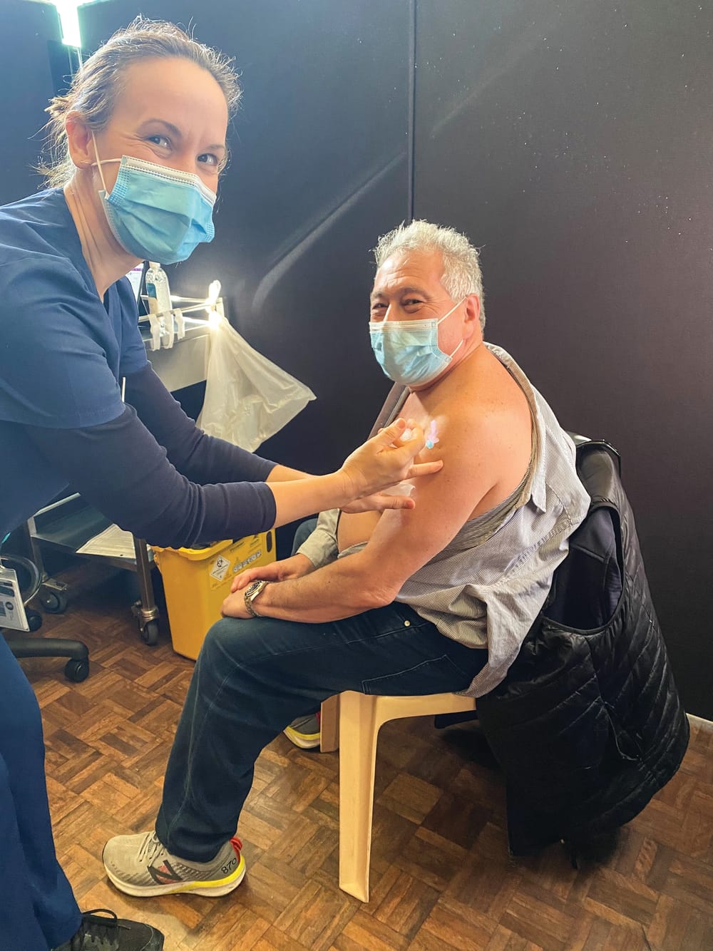 Please get vaccinated, says councillor post image