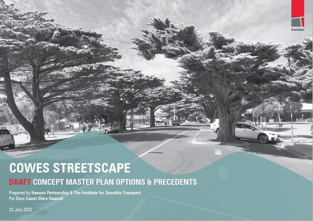 More pedestrians fewer cars in Cowes streetscape proposal post image