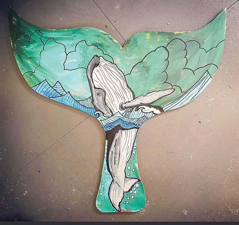 Paint your whale tail post image