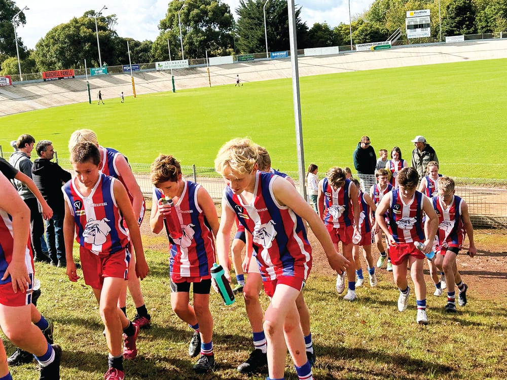 Junior footy fun! - U14 Blue post image