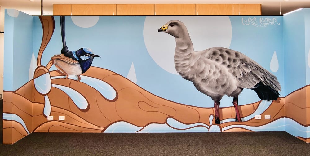 Taking an artist under their wing post image