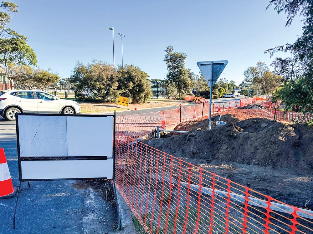 Cowes east roads to slow post image