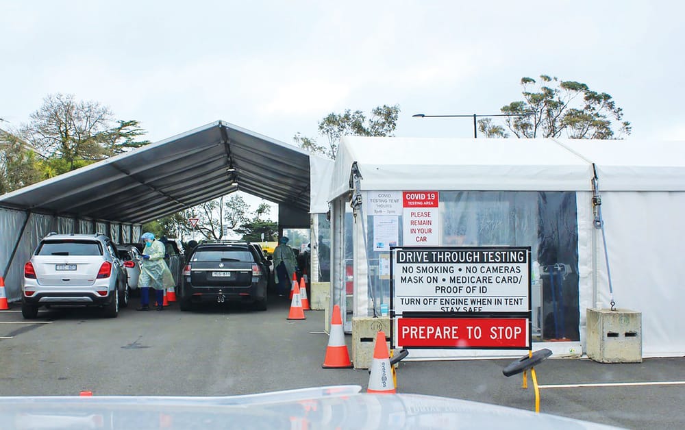 Cowes Covid testing site closed today post image