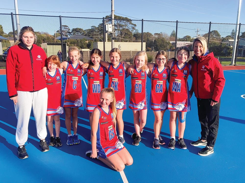 U11 netballers post image