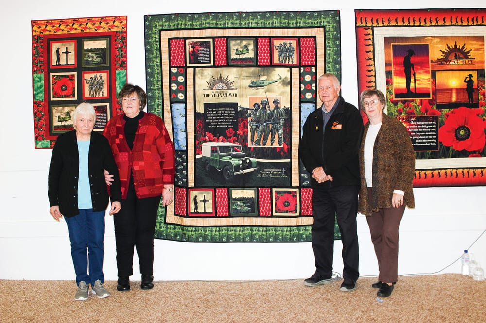 Patchworkers honour veterans post image