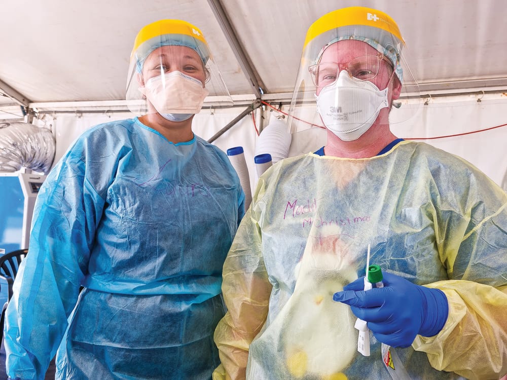 Cowes testing tent closed indefinitely post image