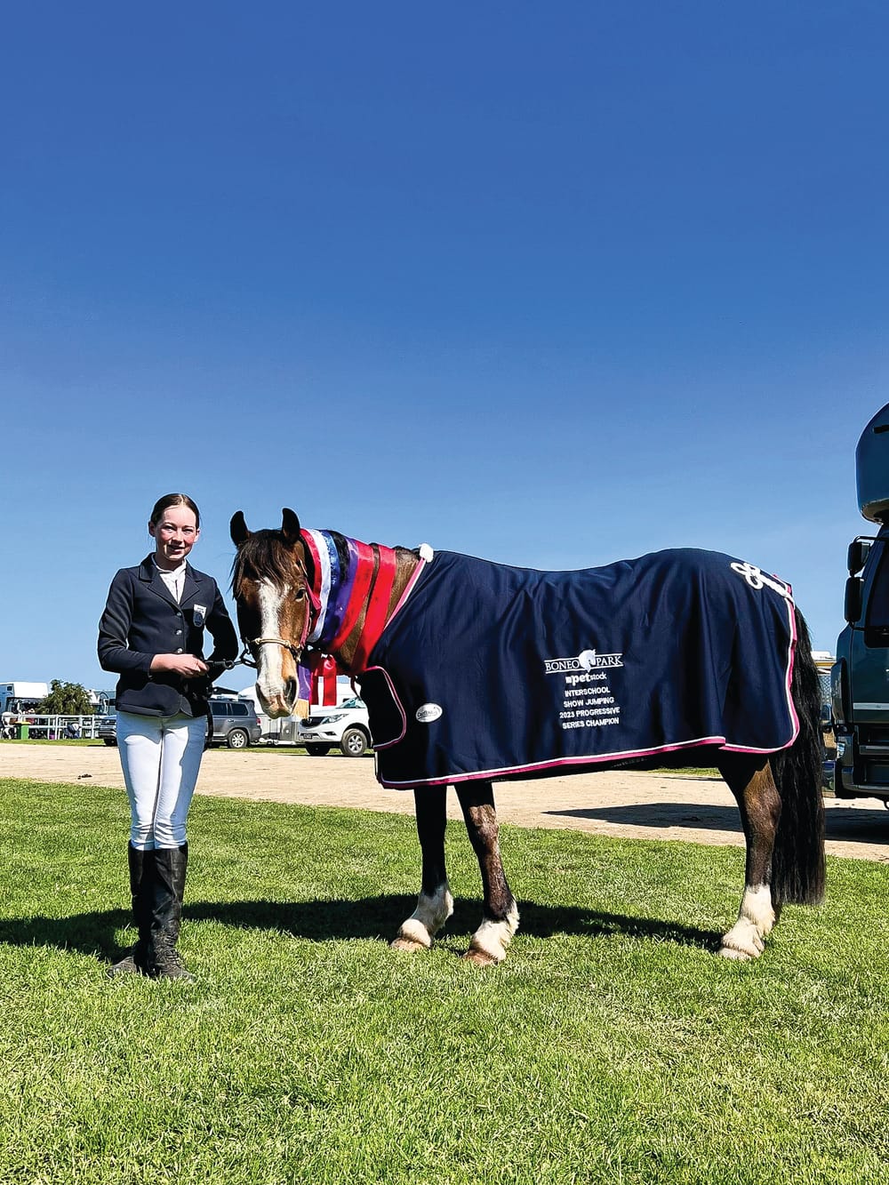 Olivia rides to success post image